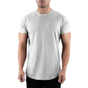 Camiseta Fitness Pulse masculina vista de frente, destacando o design moderno.