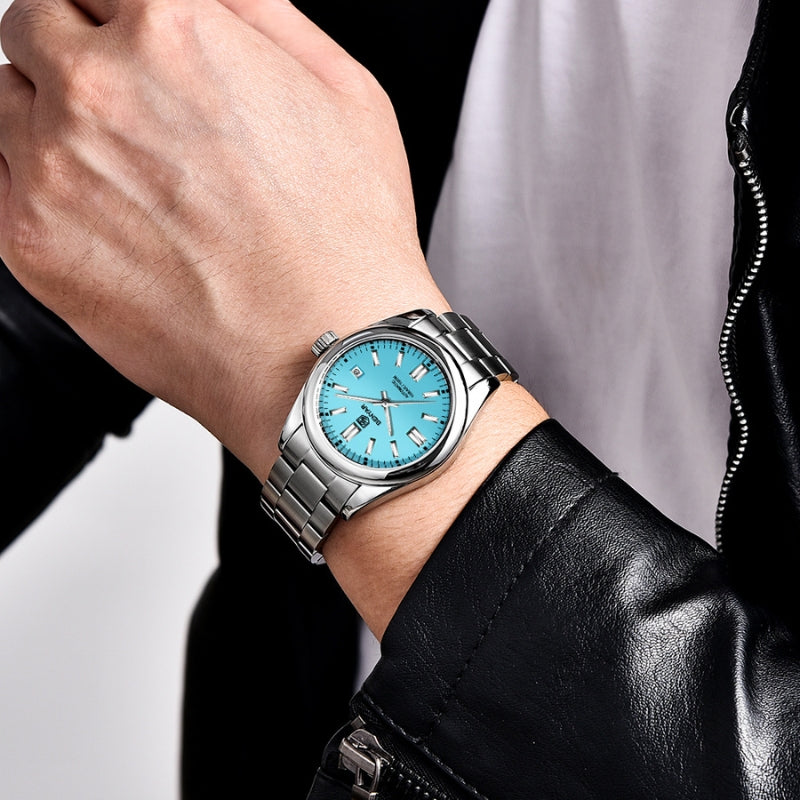 Relógio Masculino Benyar de Aço Inoxidável Modelo Casual