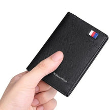 Carteira William Polo Slim Modelo Pocket Organizer - Preto Texture -