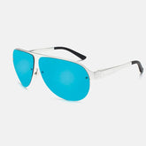 Óculos de Sol Aviador Oley Modelo Eternal 65 - Azul - 1