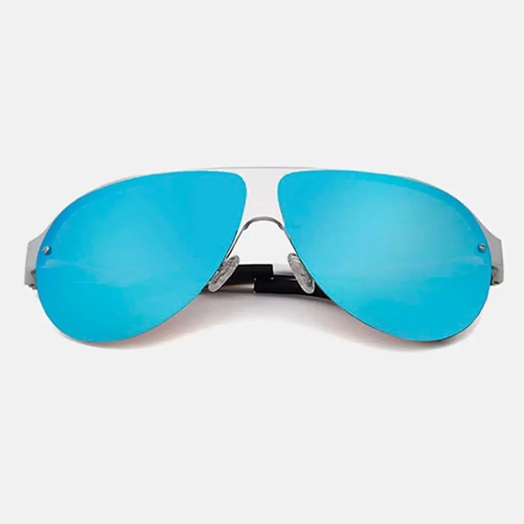 Óculos de Sol Aviador Oley Modelo Eternal 65 - Azul - 2