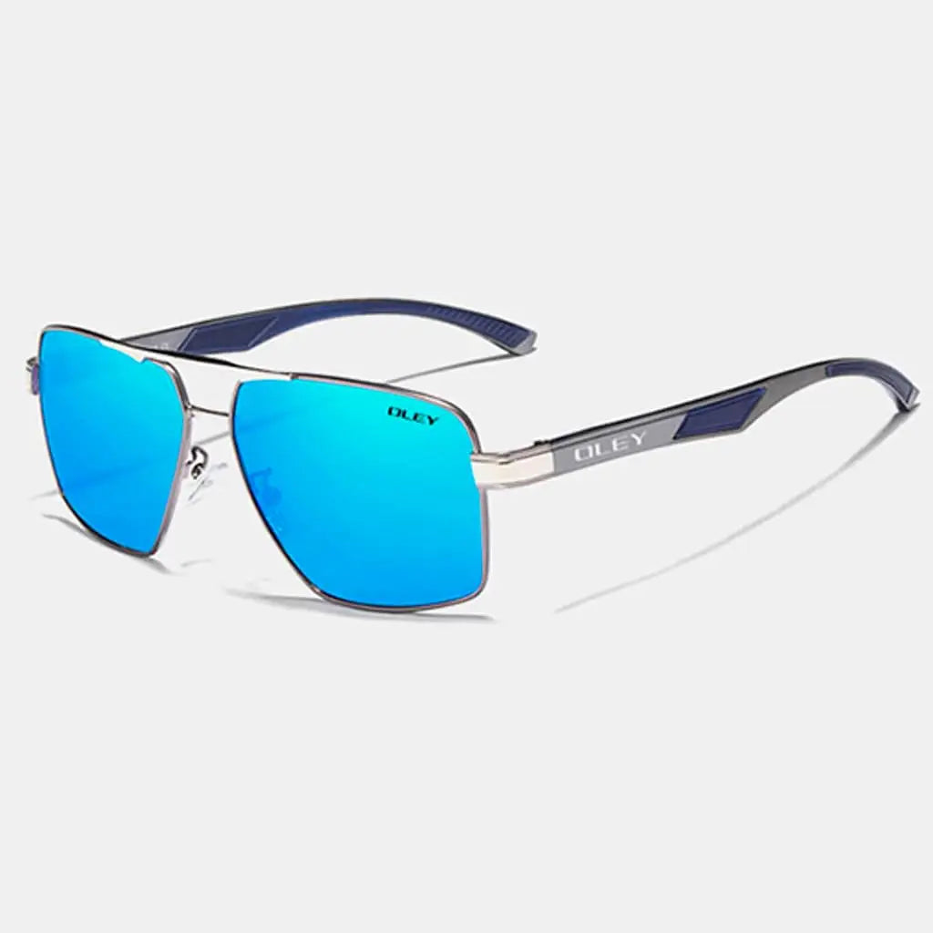 Óculos de Sol Aviador Oley Modelo Le Tampon - Azul / OLEY - 7