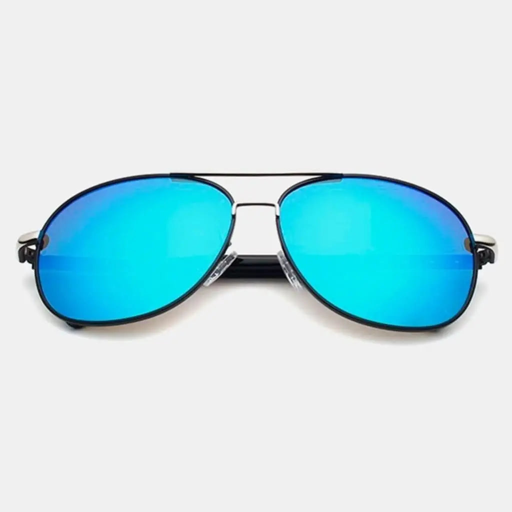 Óculos de Sol Aviador Polarizado Oley Modelo Navigator Azul - OLEY - 6