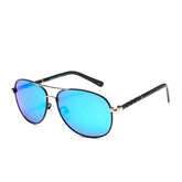 Óculos de Sol Aviador Polarizado Oley Modelo Navigator Azul - OLEY - 5