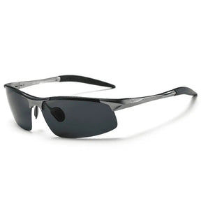 Óculos de Sol Masculino Polarizado Tático - Grafite / Aoron - 4