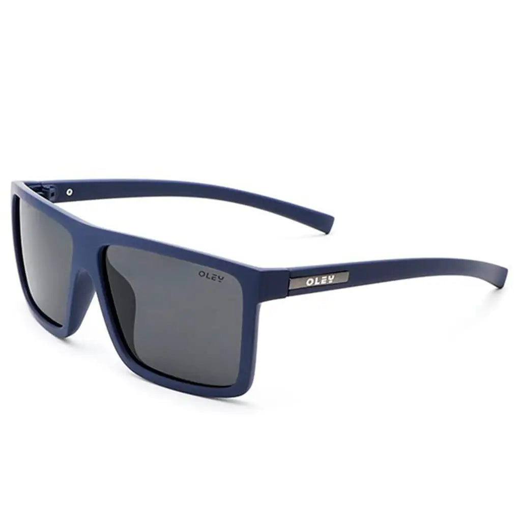 Óculos de Sol Masculino Quadrado Elegance Oley Azul - 7