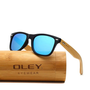 Óculos de Sol Masculino Quadrado Oley Modelo Eclipse Azul - 103 2