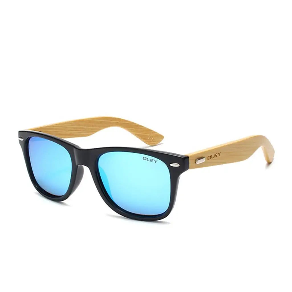 Óculos de Sol Masculino Quadrado Oley Modelo Eclipse Azul - 103 1