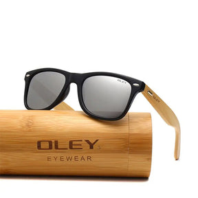 Óculos de Sol Masculino Quadrado Oley Modelo Eclipse Cinza - 105 5