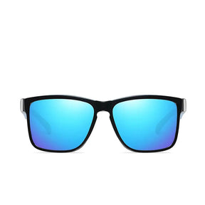 Óculos de Sol Masculino Quadrado Oley Modelo Houston 526 - Azul - 3