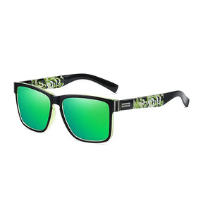 Óculos de Sol Masculino Quadrado Oley Modelo Houston 528 - Verde - 1