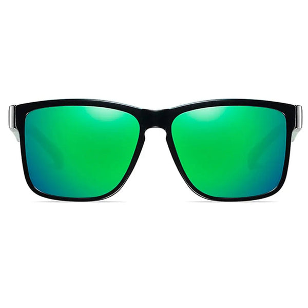 Óculos de Sol Masculino Quadrado Oley Modelo Houston 528 - Verde - 2