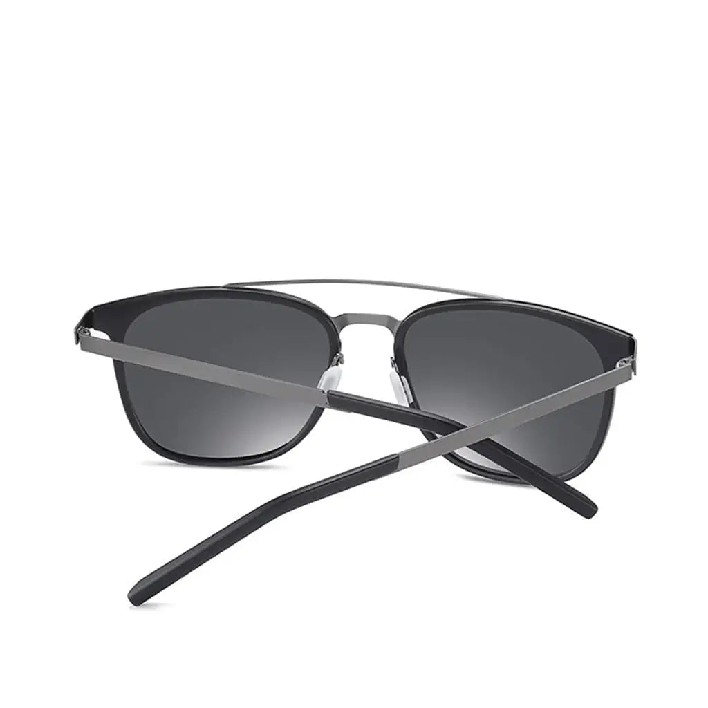 Óculos de Sol Masculino Quadrado Oley Modelo RayGard 245 - Preto - 4