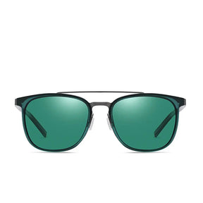 Óculos de Sol Masculino Quadrado Oley Modelo RayGard 246 - Verde - 3