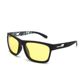 Óculos de Sol Masculino Quadrado Oley Modelo Strasbourg G208 - Amarelo