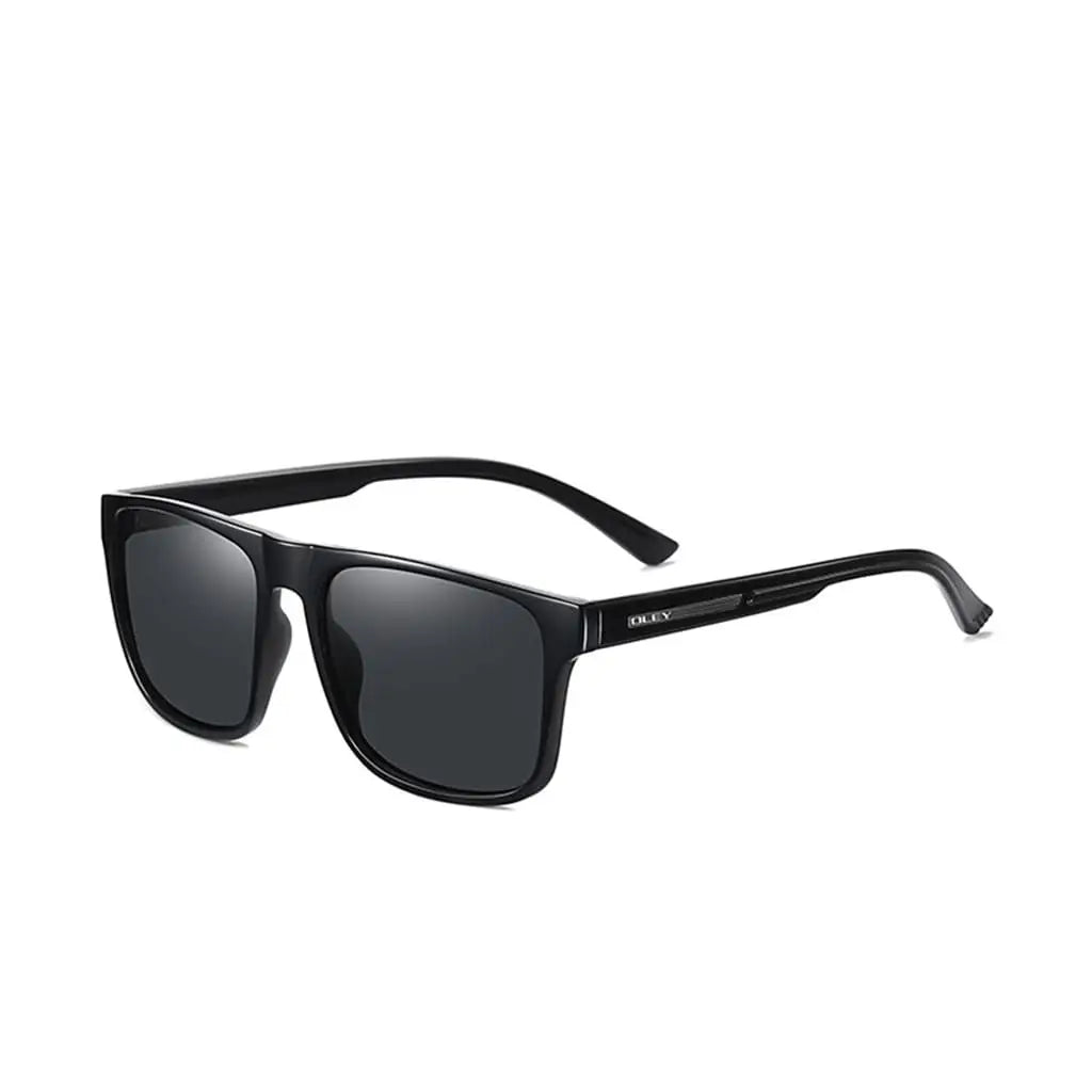 Óculos de Sol Masculino Quadrado Oley Modelo Sunglitz 209 - Preto - 1