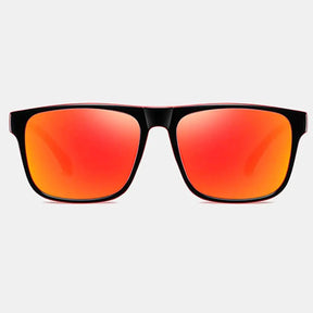 Óculos de Sol Masculino Quadrado Oley Modelo Sunglitz 212 - Laranja -