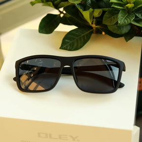 Óculos de Sol Masculino Quadrado Oley Modelo Taurus 627 - Preto - 2