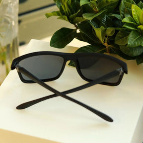 Óculos de Sol Masculino Quadrado Oley Modelo Taurus 632 - Preto - 7