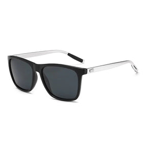 Óculos de Sol Masculino Quadrado Simprect Modelo Toulon C023 - Preto /