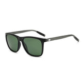 Óculos de Sol Masculino Quadrado Simprect Modelo Toulon C025 - Verde /
