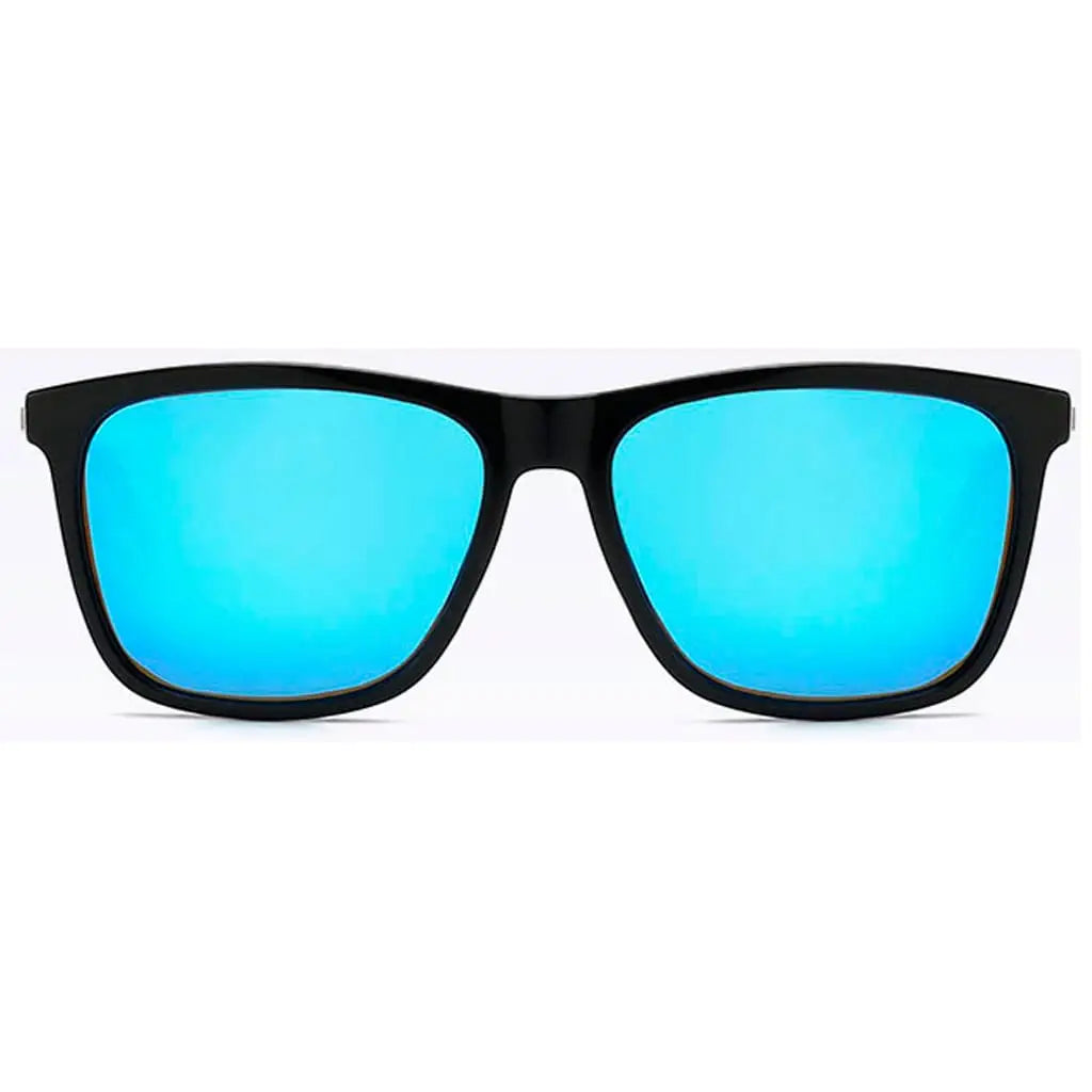 Óculos de Sol Masculino Quadrado Simprect Modelo Toulon C026 - Azul /