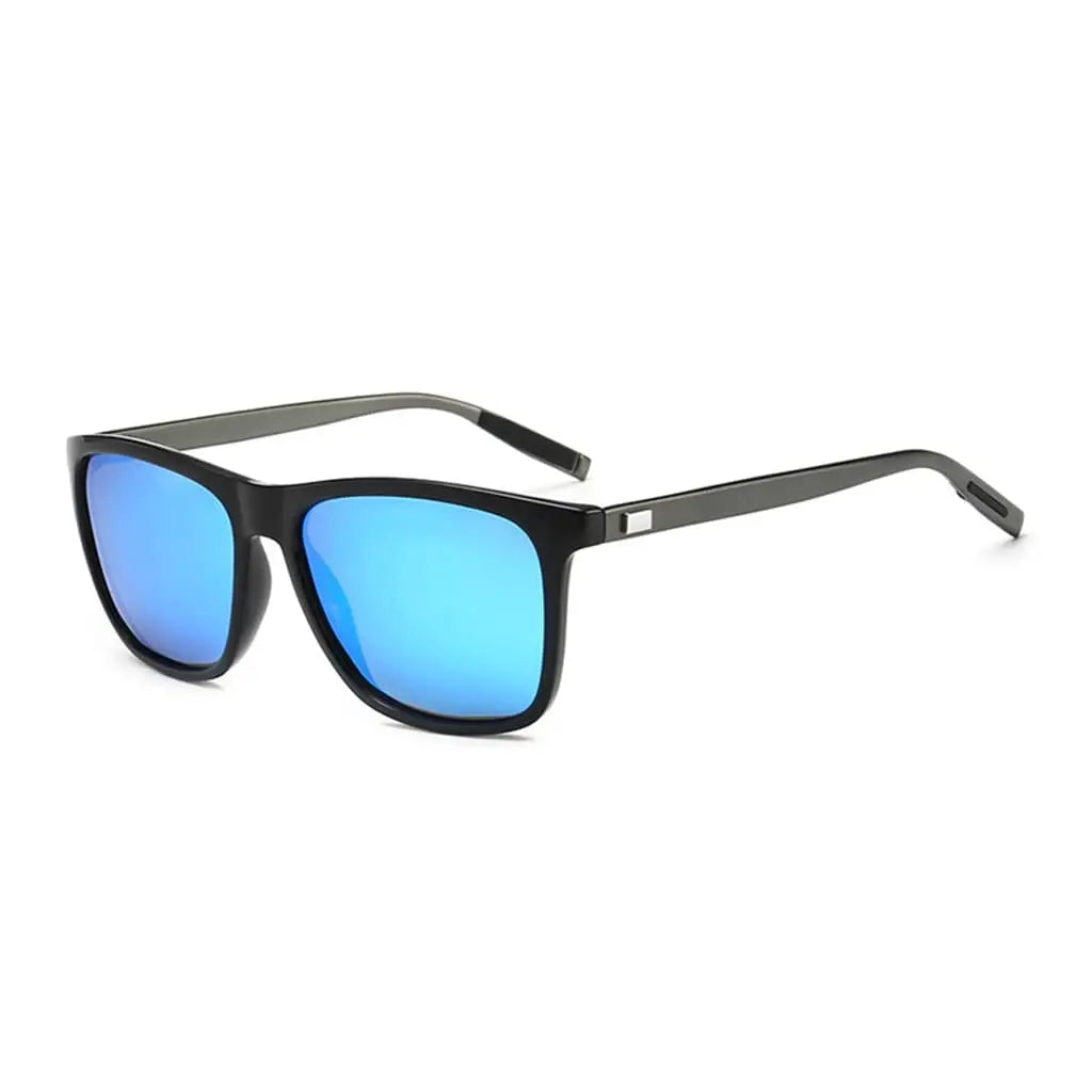 Óculos de Sol Masculino Quadrado Simprect Modelo Toulon C026 - Azul /