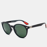 Óculos de Sol Redondo Oley Modelo Retro Verde - 1