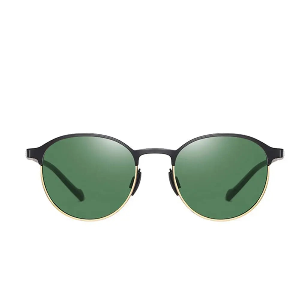 Óculos de Sol Redondo Oley Modelo SunGlow 597 - Verde / OLEY - 1
