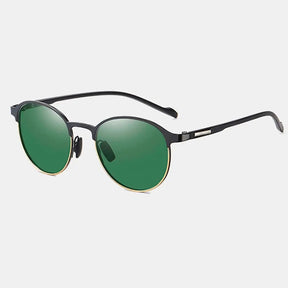 Óculos de Sol Redondo Oley Modelo SunGlow 597 - Verde / OLEY - 2