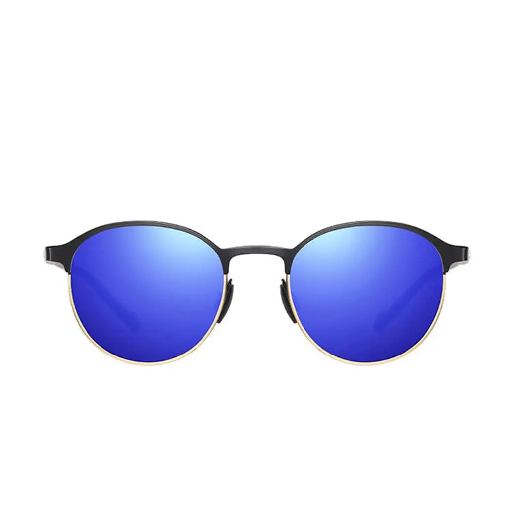 Óculos de Sol Redondo Oley Modelo SunGlow 598 - Azul - 2