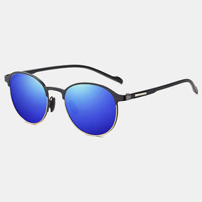 Óculos de Sol Redondo Oley Modelo SunGlow 598 - Azul - 1