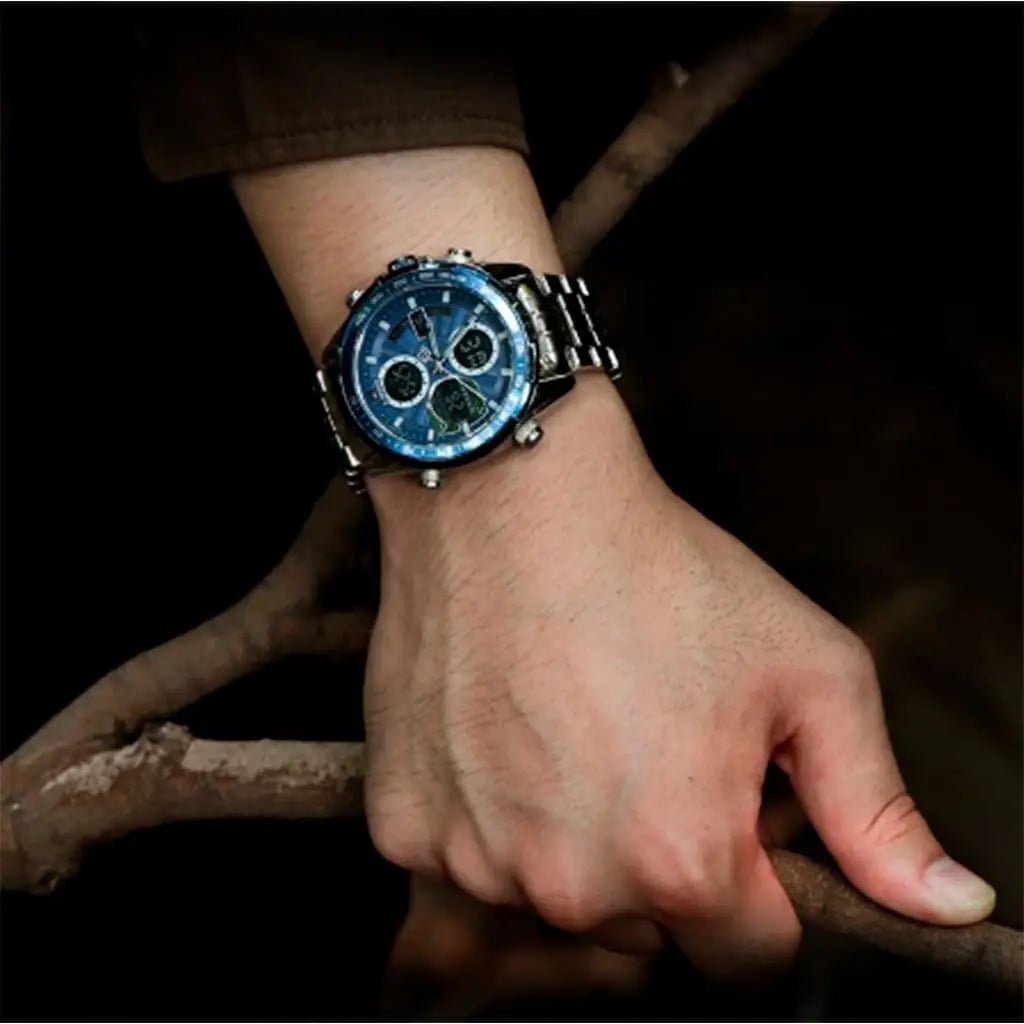 Relógio Masculino Naviforce Explorer Azul - 2