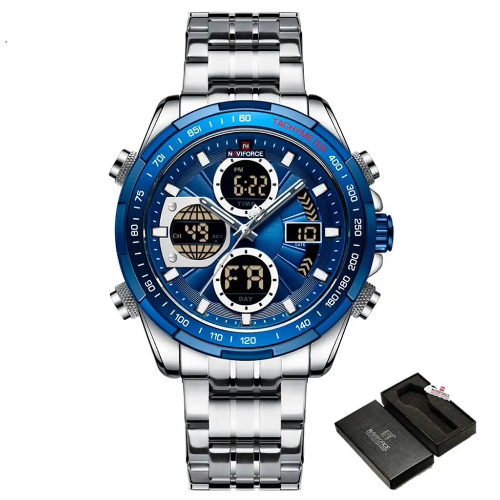 Relógio Masculino Naviforce Explorer Azul - 3