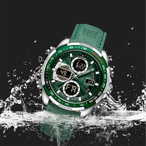Relógio Masculino Naviforce Explorer Verde - Pulseira de Couro - 10